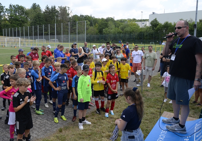 Familiäre Atmosphäre beim KickMit-07-Cup 2023